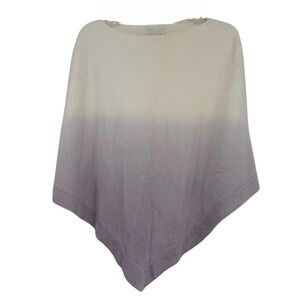 Barefoot Dreams CozyChic Ultra Lite Breeze Poncho Ombre Soft Violet One Size